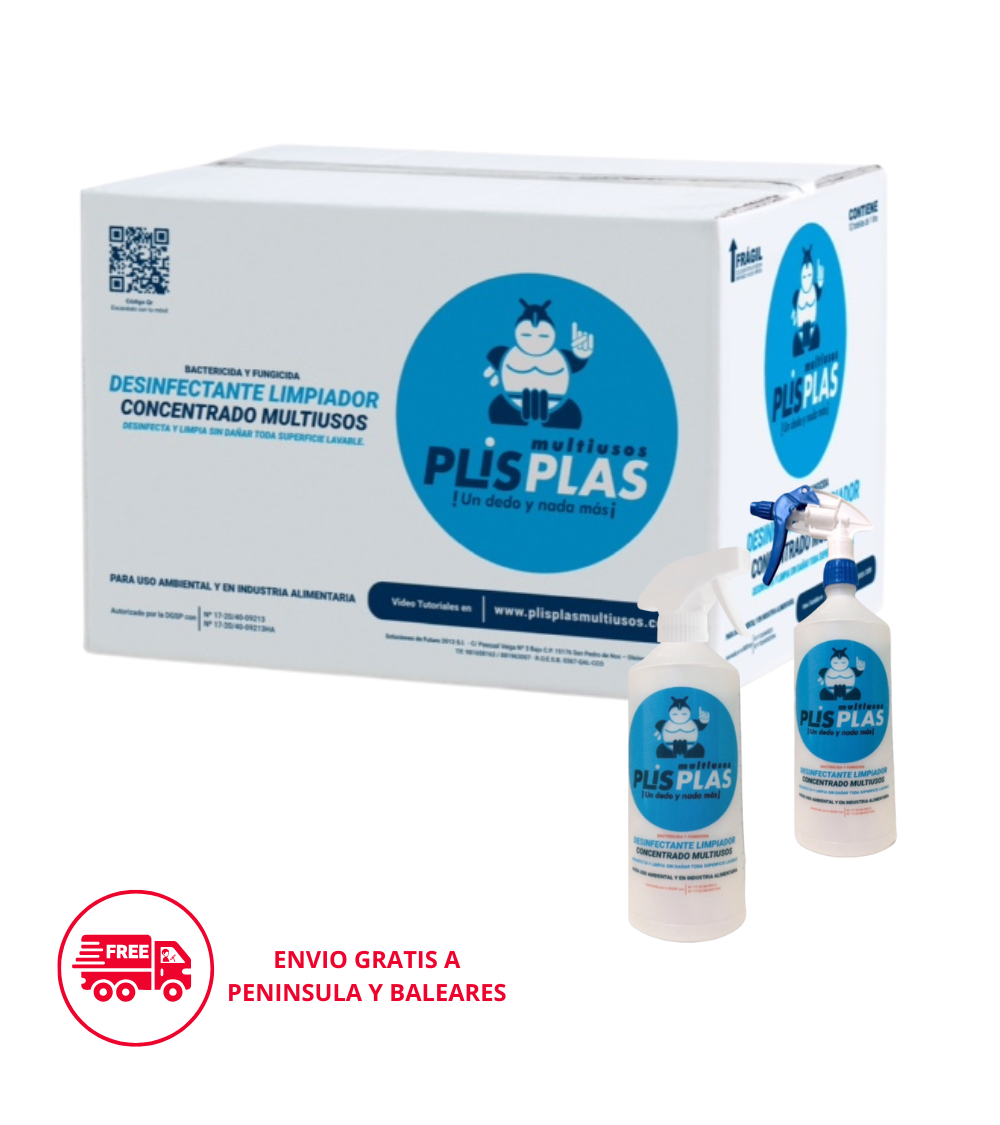 CAJA 12L + 2 DOSIFICADORES