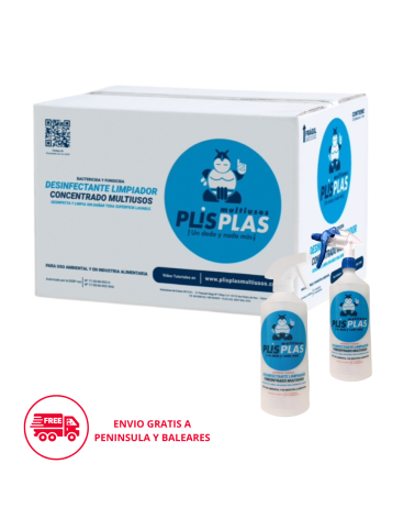 CAJA 12L + 2 DOSIFICADORES