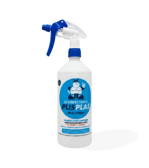 Pulverizador profesional Canyon CHS-3A 1L con botella reutilizable vacía Plis Plas para dilución de productos