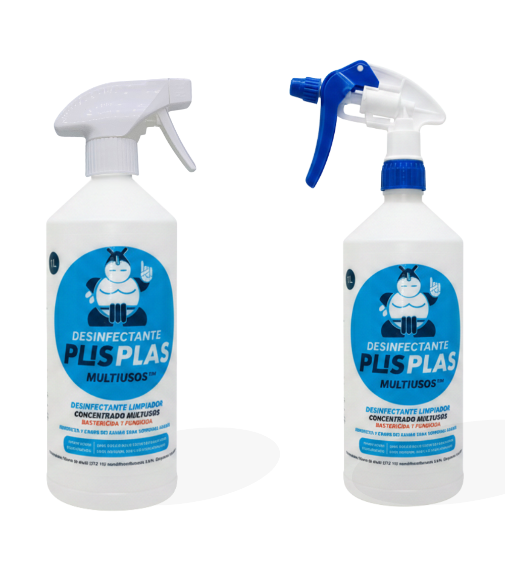 Pack de pulverizador estándar Canyon T95 y pulverizador profesional Canyon CHS-3A con botellas reutilizables Plis Plas