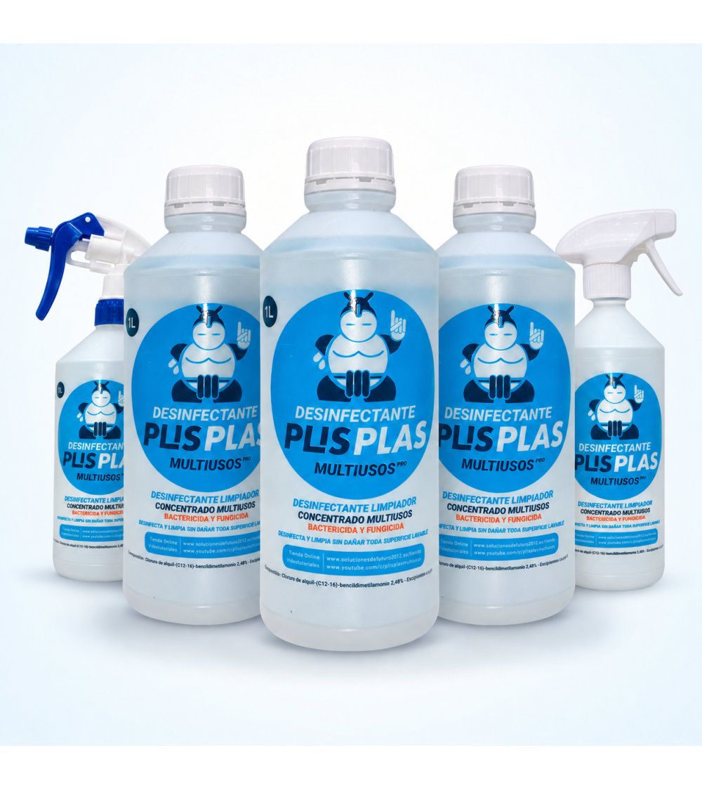 Pack PLIS PLAS Multiusos Pro 3 L para uso profesional